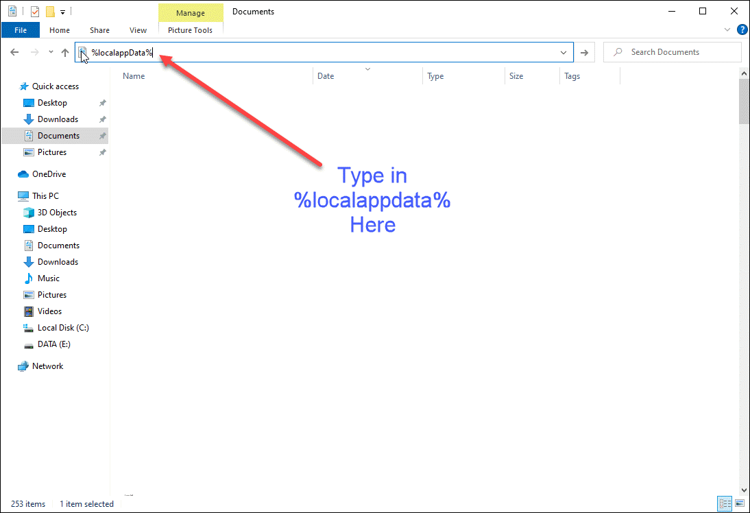unexpected exception